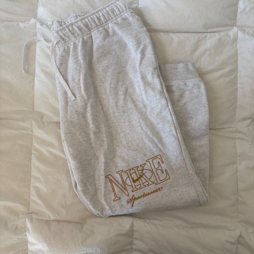 Women's Nike Sportswear Mid Rise Jogger Pants Rush Gold Edition